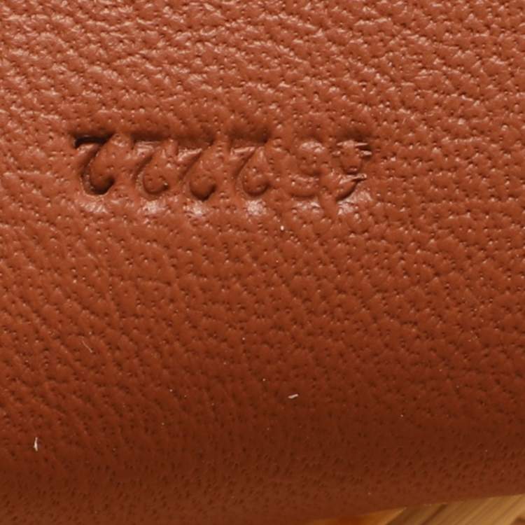 Pre Owned Loewe Anagram Medium Beige Leather and Raffia Basket Bag