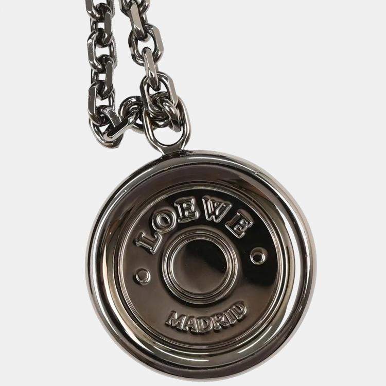 Pre Owned Loewe Viento Brown Lambskin Leather Shoulder Bag