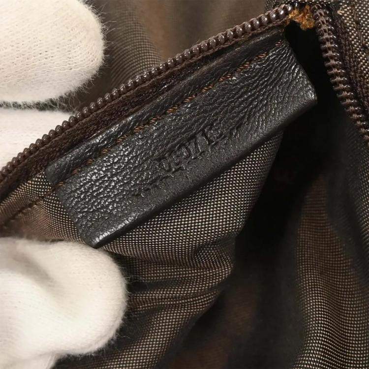 Pre Owned Loewe Aire Brown Nappa Lambskin Leather Tote Bag