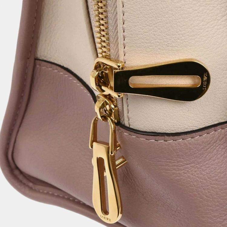 مملوكة مسبقًا Loewe Off-white Leather Cherry Blossom Amazona 36 Handbag