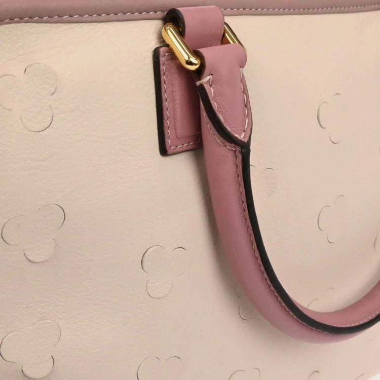 مملوكة مسبقًا Loewe Off-white Leather Cherry Blossom Amazona 36 Handbag