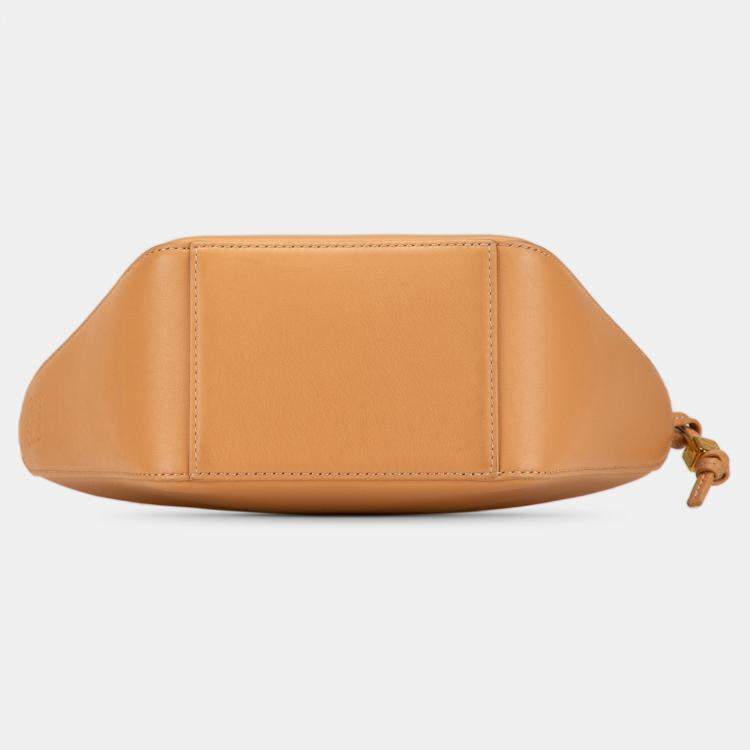 Pre Owned Loewe Brown Mini Leather Hammock Hobo