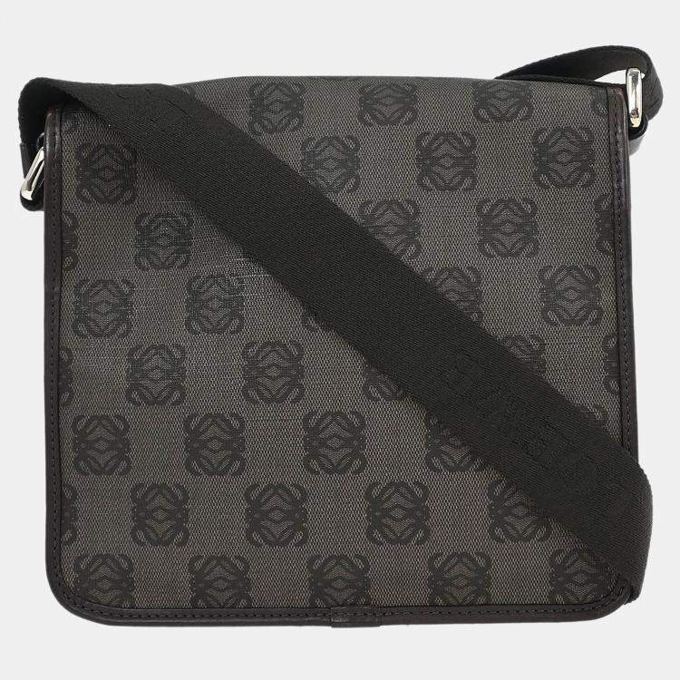 Pre Owned Loewe Brown/Black Shoulder Bag