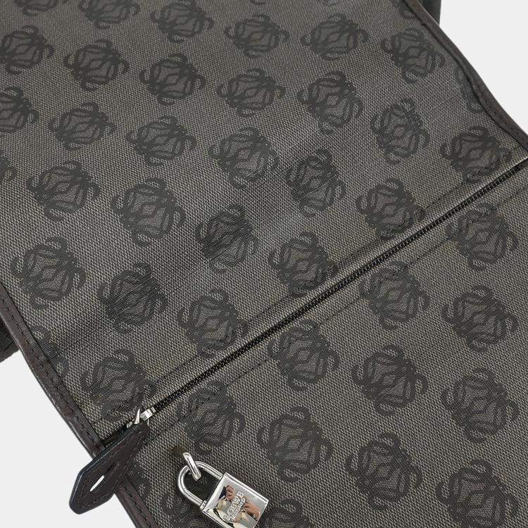 Pre Owned Loewe Brown/Black Shoulder Bag