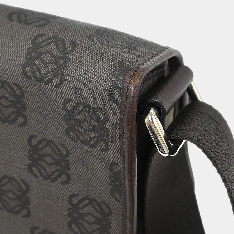 Pre Owned Loewe Brown/Black Shoulder Bag