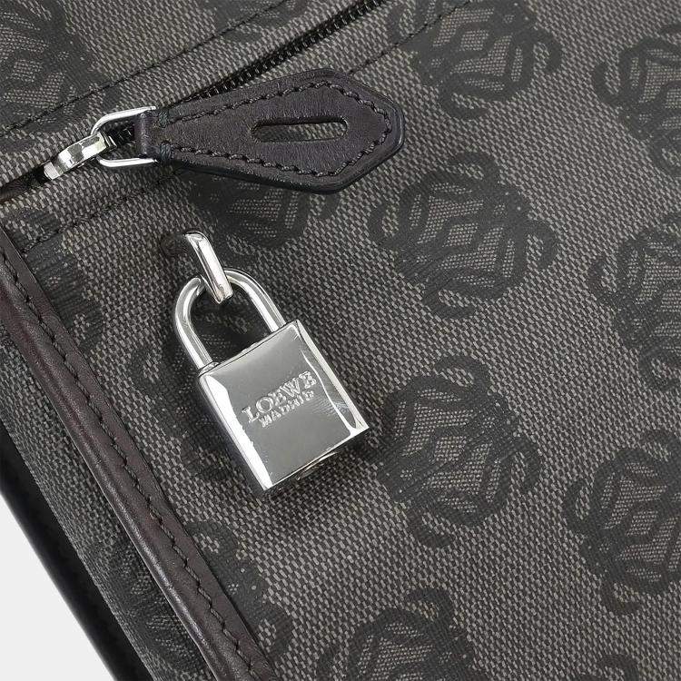 Pre Owned Loewe Brown/Black Shoulder Bag