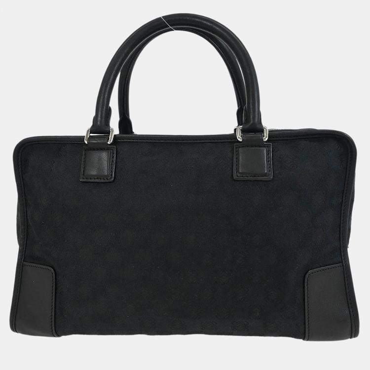 مملوكة مسبقًا Loewe Black Amazona 36 Handbag
