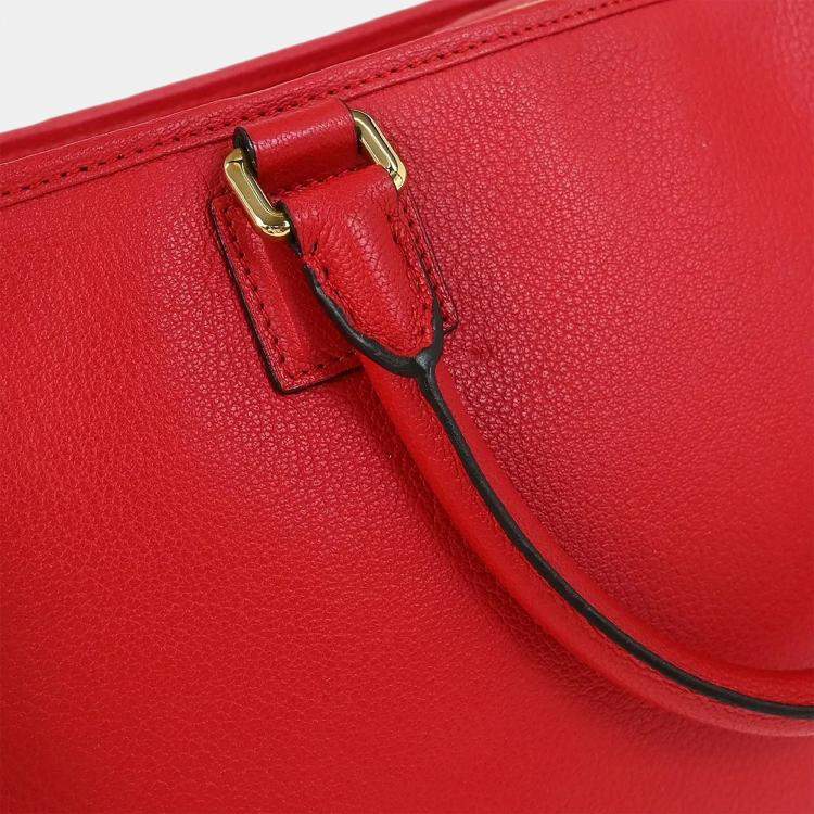 مملوكة مسبقًا Loewe Red Amazona 36 Handbag