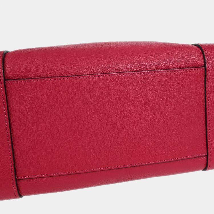 Pre Owned Loewe Pink Amazona 28 Handbag