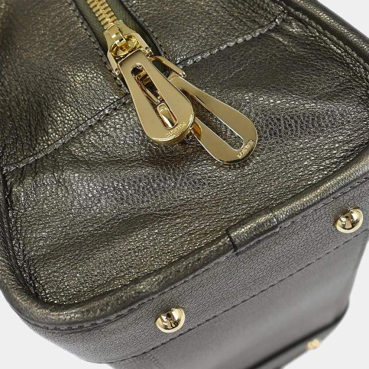 Pre Owned Loewe Gold Amazona 28 Handbag