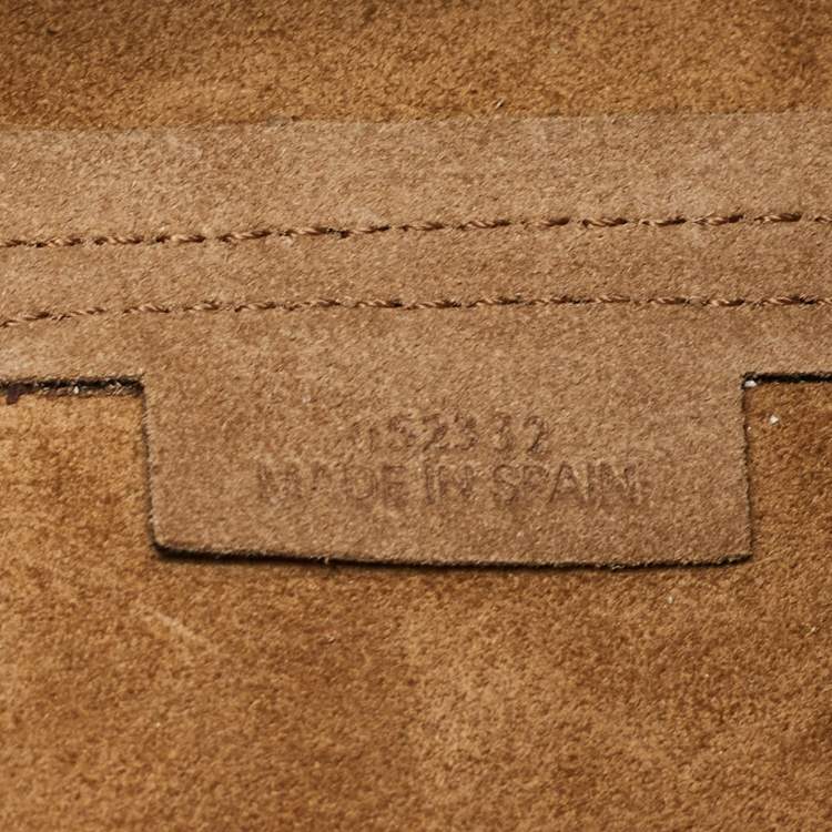 Pre Owned Loewe Puzzle XL Black Leather Tote