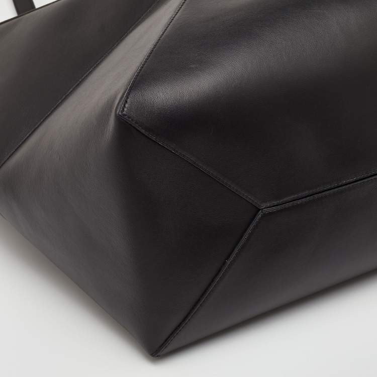 Pre Owned Loewe Puzzle XL Black Leather Tote