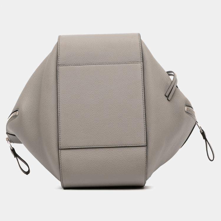 Pre Owned Loewe Small Leather Hammock Satchel