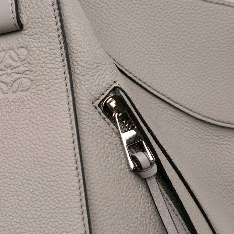 Pre Owned Loewe Small Leather Hammock Satchel