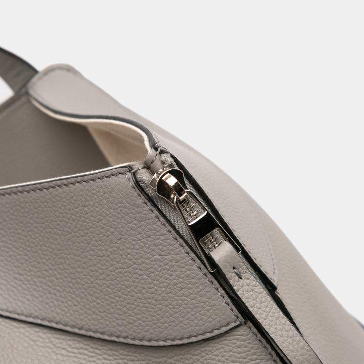 Pre Owned Loewe Small Leather Hammock Satchel