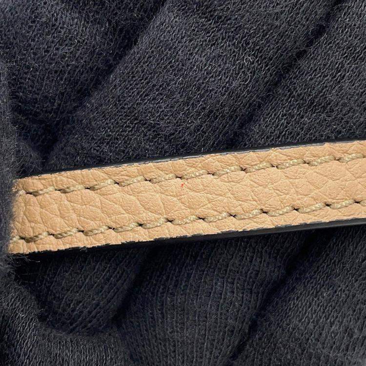 Pre Owned Loewe Puzzle Bag Sand Leather Size Mini