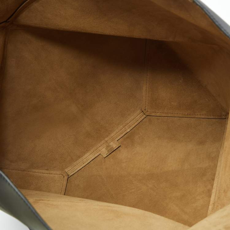 Pre Owned Loewe Puzzle XL Black Leather Fold Tote