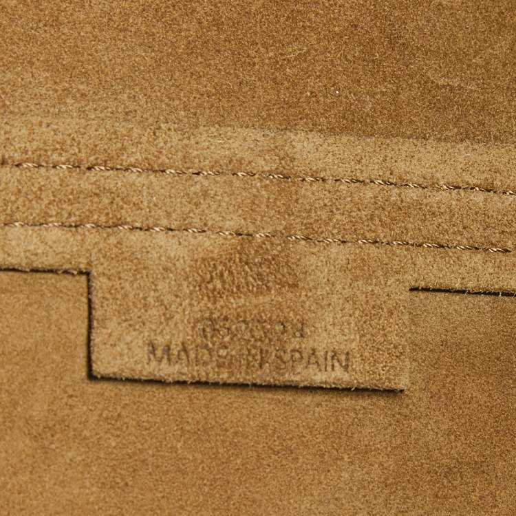 Pre Owned Loewe Puzzle XL Black Leather Fold Tote