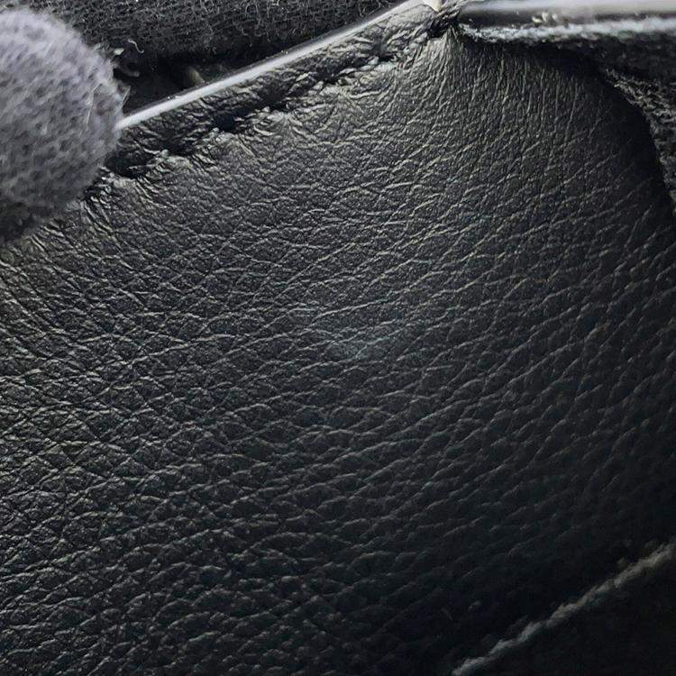 Pre Owned Loewe Hammock Bag Black Classic Calf Leatherleather Size Compact