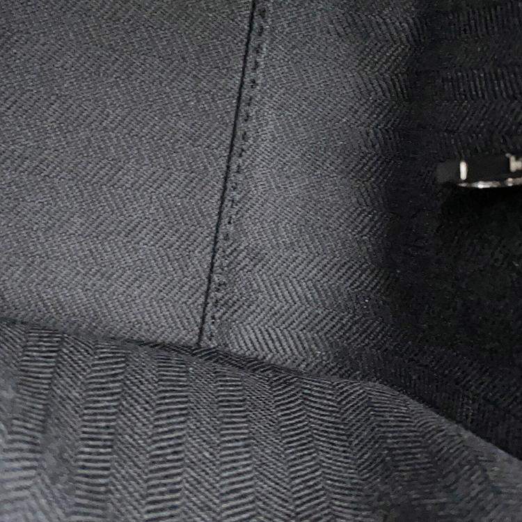 Pre Owned Loewe Hammock Bag Black Classic Calf Leatherleather Size Compact