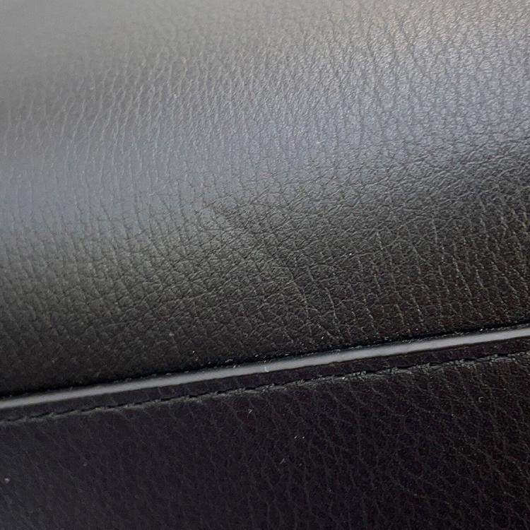 Pre Owned Loewe Hammock Bag Black Classic Calf Leatherleather Size Compact