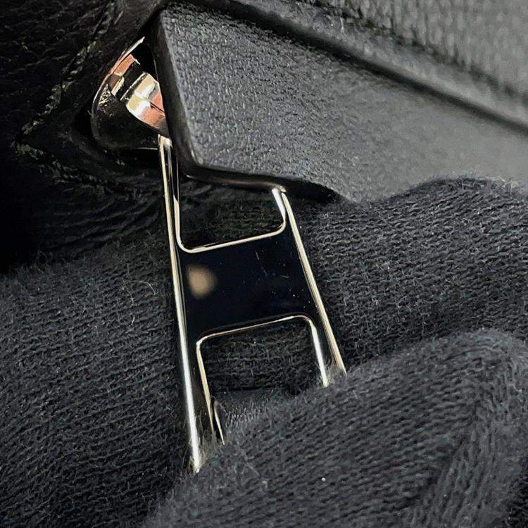 Pre Owned Loewe Hammock Bag Black Classic Calf Leatherleather Size Compact