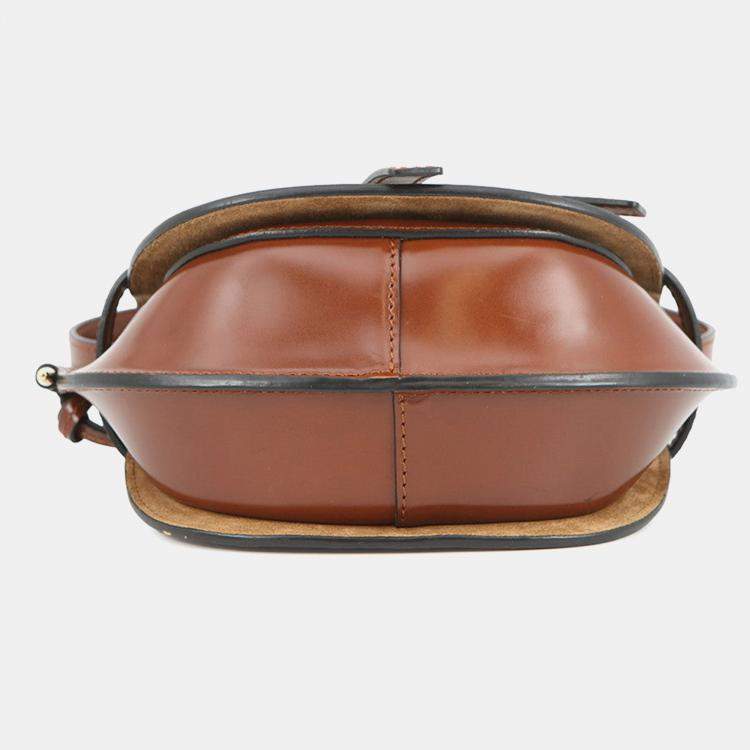 مملوكة مسبقًا Loewe Heart Motif Gate Dual Shoulder Bag Brown/White Leather Size Mini