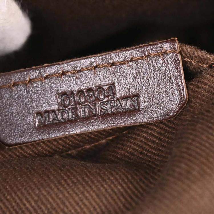 Pre Owned Loewe Yellow Crossbody Bag