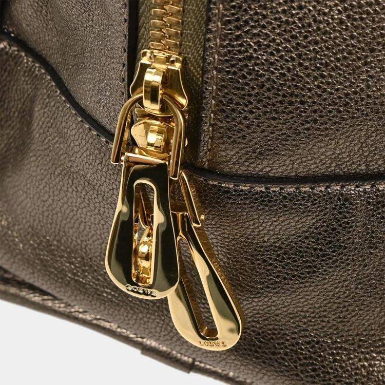 Pre Owned Loewe Gold Amazona 36 Handbag