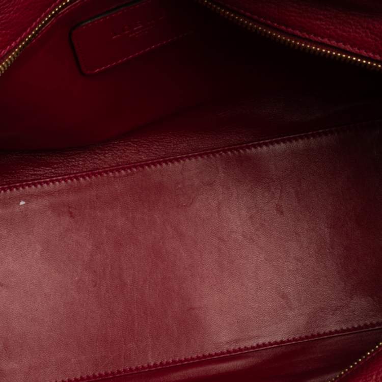 Pre Owned Loewe Tri Color Leather Amazona Satchel