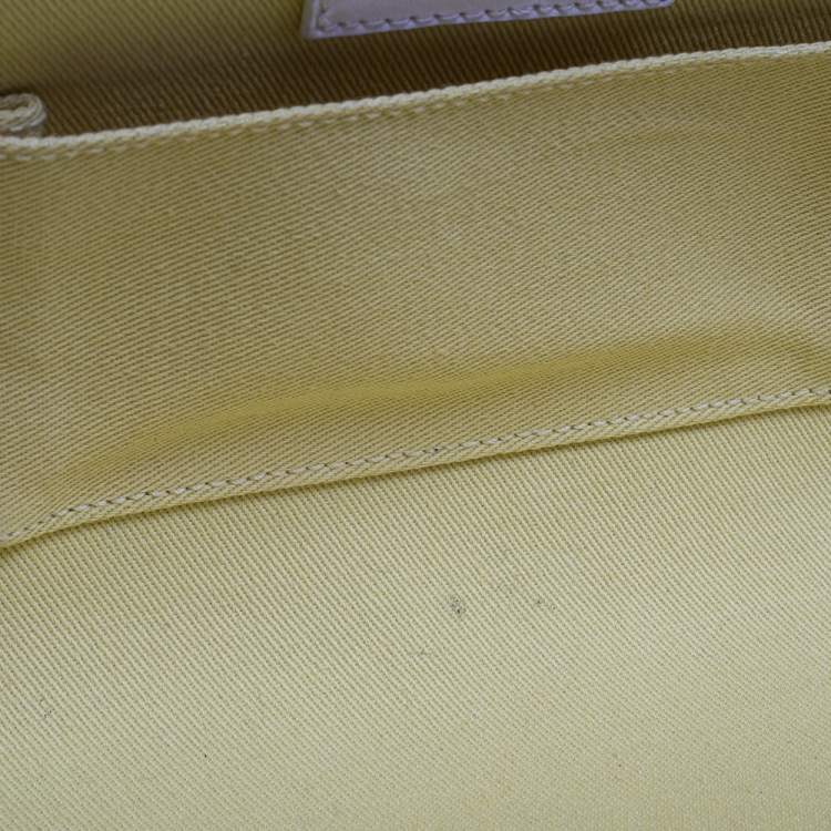 Pre Owned Loewe Multicolor Printed Leather Frame Shoulder Bag