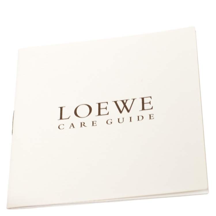 Pre Owned Loewe Burgundy Patent Leather Amazona Satchel