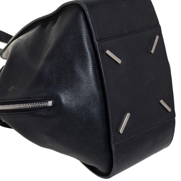 Pre Owned Loewe Black Leather Small Hammock Bag