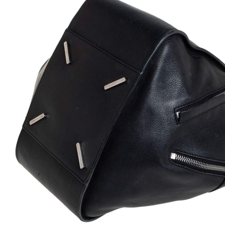 Pre Owned Loewe Black Leather Small Hammock Bag