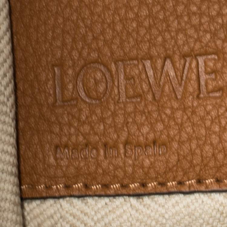 Pre Owned Loewe Brown Leather Hammock Bag 