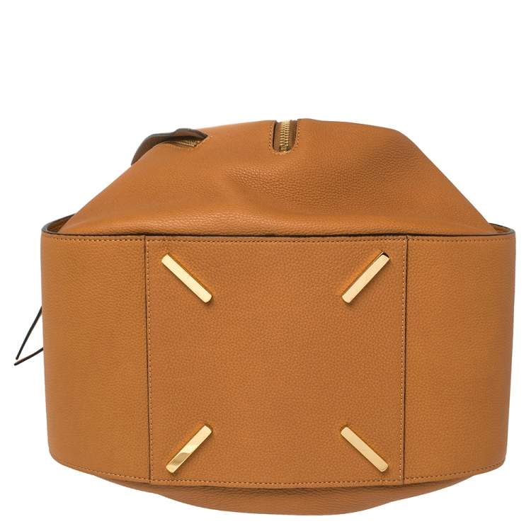 Pre Owned Loewe Brown Leather Hammock Bag 