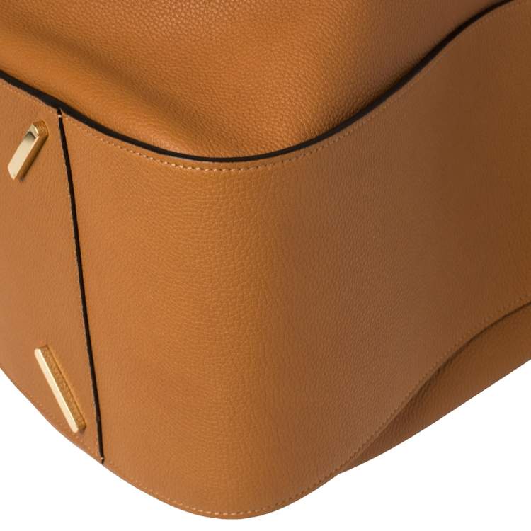 Pre Owned Loewe Brown Leather Hammock Bag 