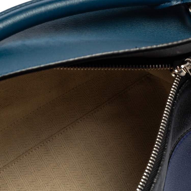 Pre Owned Loewe Multicolor Small Puzzle Shoulder Bag