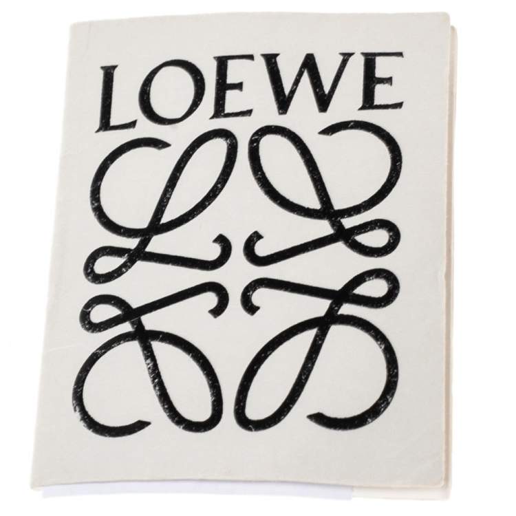 Pre Owned Loewe Scarlet Leather Puzzle Top Handle Bag