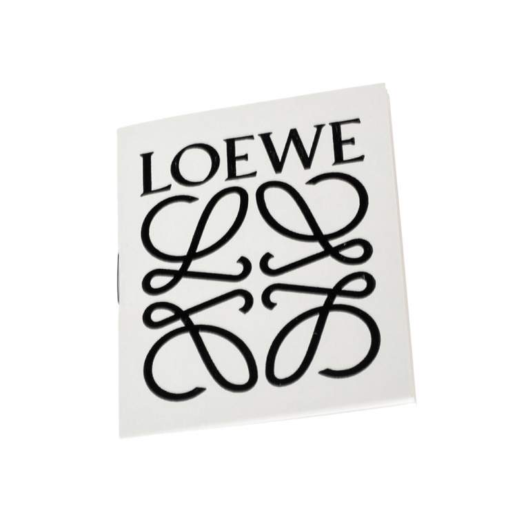 Pre Owned Loewe Peach Leather Mini Hammock Drawstring Bag