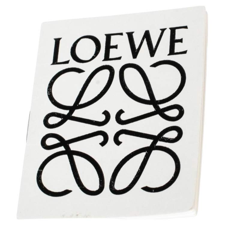 Pre Owned Loewe Blue Leather Medium Puzzle Shoulder Bag