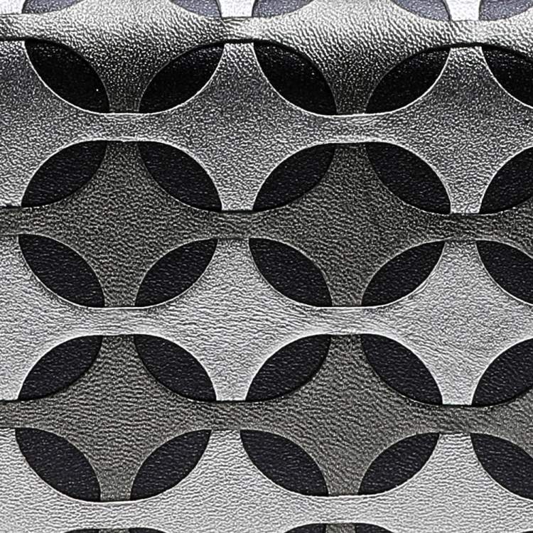 Pre Owned Loewe Tri Color Laser Cut Leather Clutch