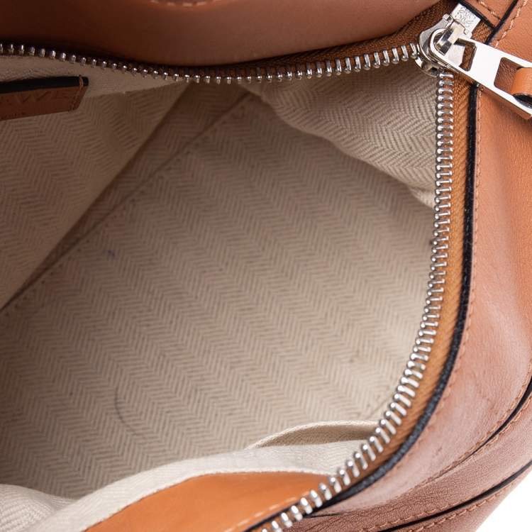 مملوكة مسبقًا Loewe Brown Leather Small Puzzle Shoulder Bag