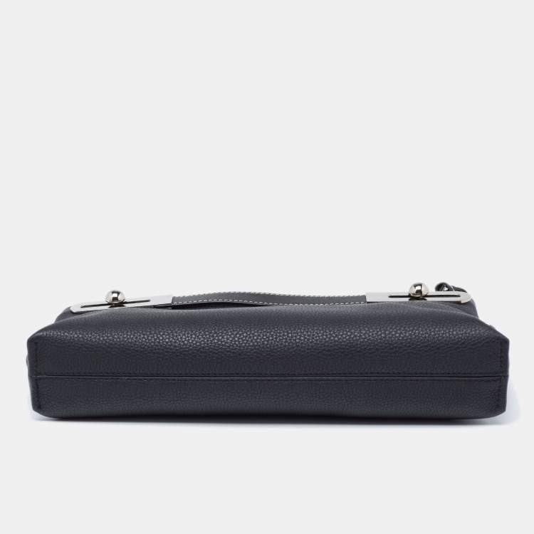 Pre Owned Loewe Black Leather Missy Shoulder Bag