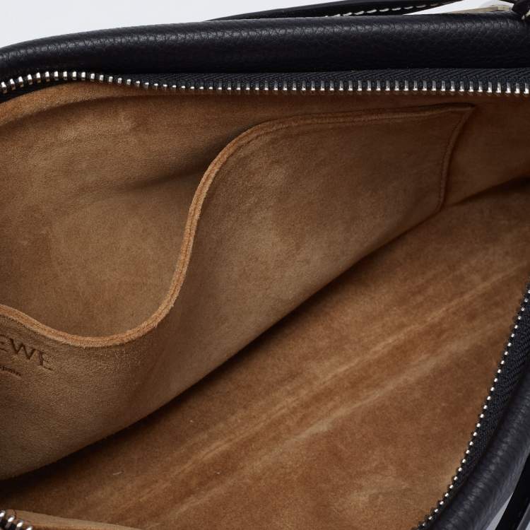 Pre Owned Loewe Black Leather Missy Shoulder Bag