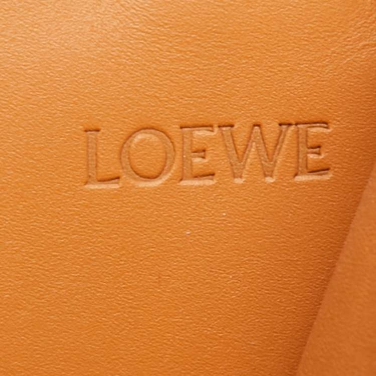 Pre Owned Loewe Multicolor Canvas Ken Price Easter Island Bamboo Tote