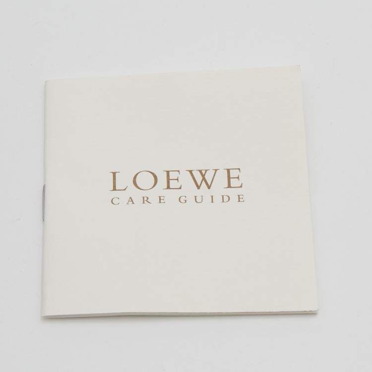 Pre Owned Loewe Purple Leather Wood Handle Amazona 36 Bag