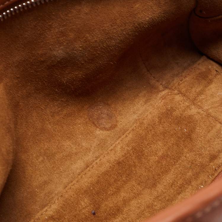 Pre Owned Loewe Brown Leather Amazona 23 Satchel