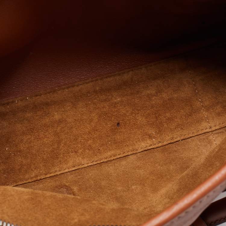 Pre Owned Loewe Brown Leather Amazona 23 Satchel