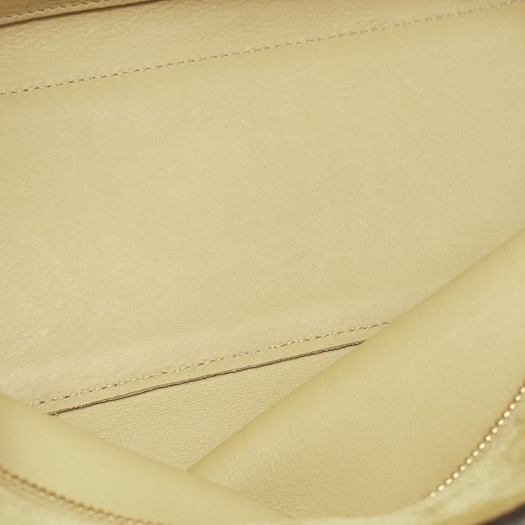 Pre Owned Loewe Khaki Green/Brown Suede and Leather Amazona 23 Bag